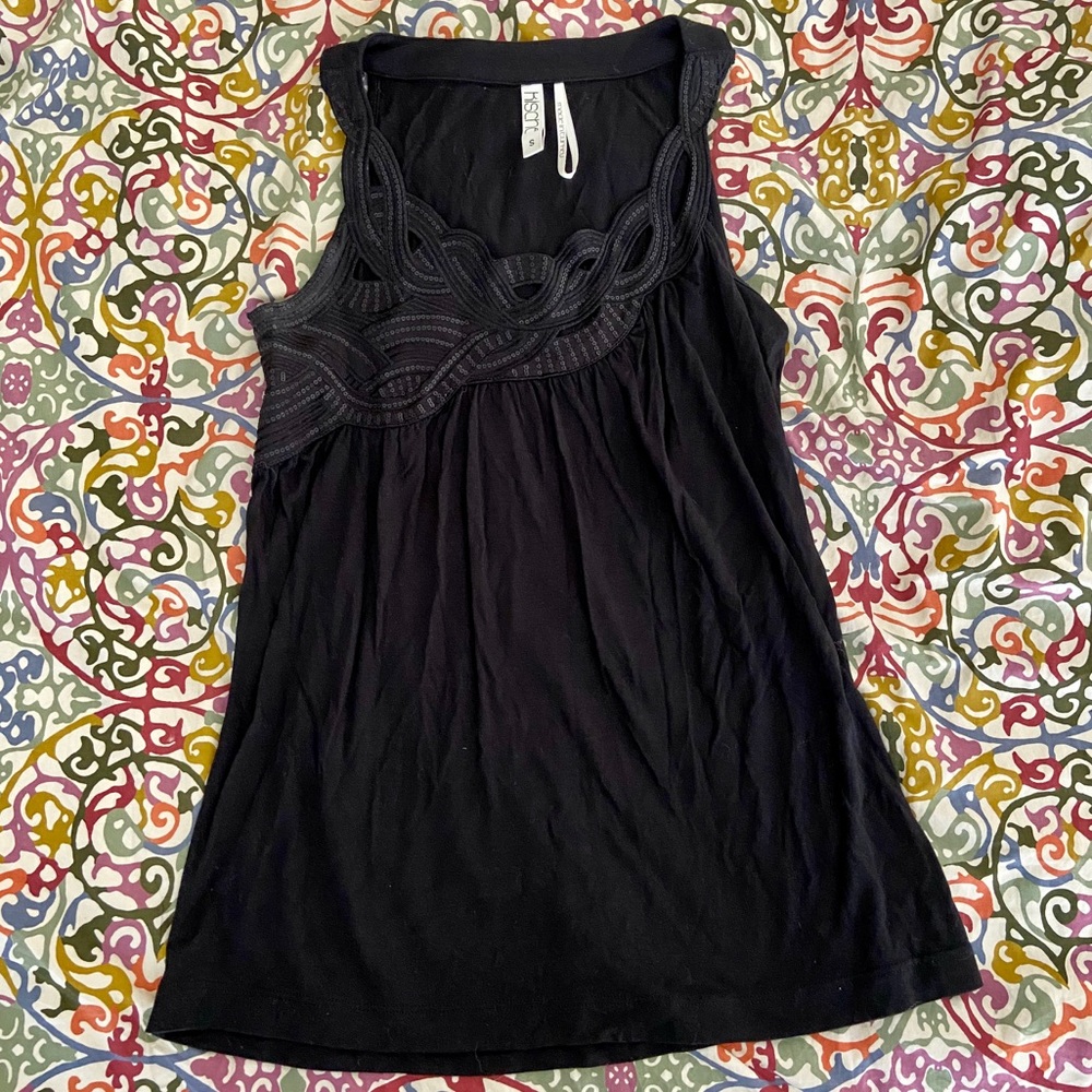 Flowy Tank with Sequin Detail
